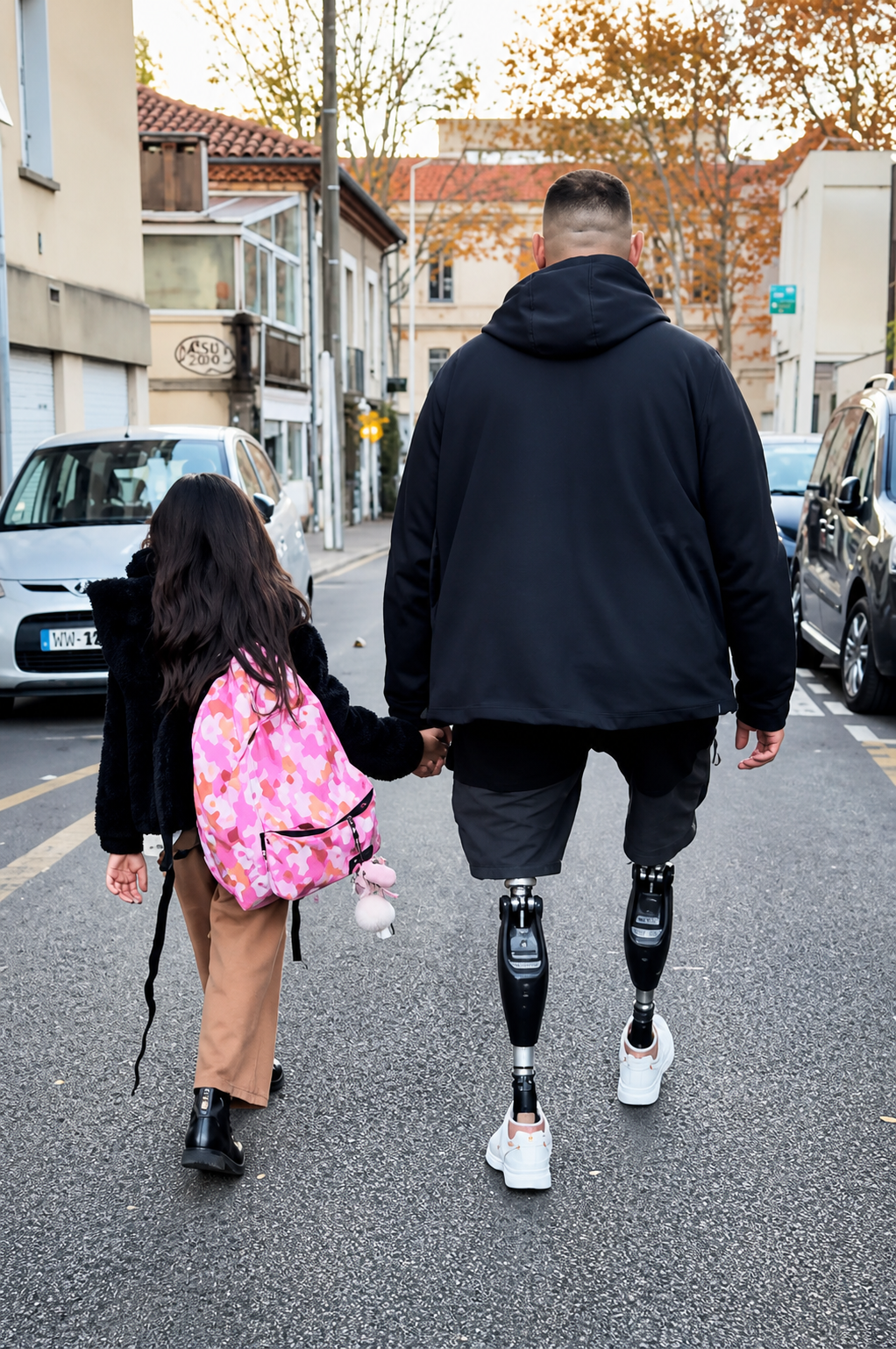 Mehdi et sa fille